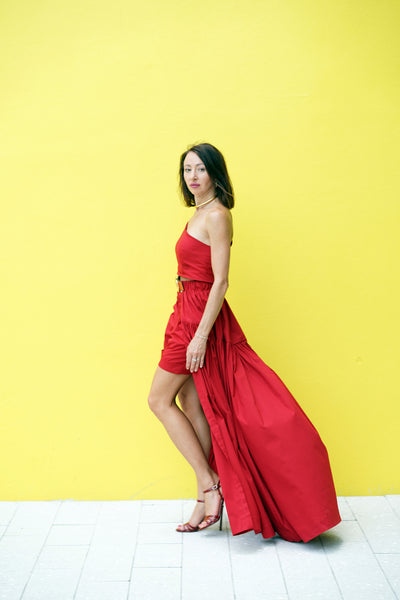 Skirt in Red Color