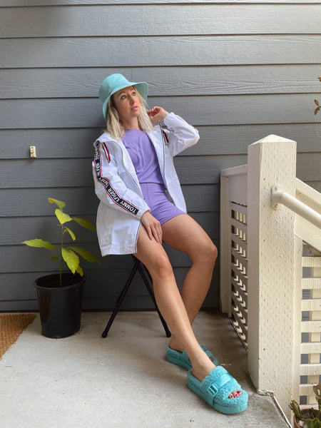 Sage Green Hat in Luxury Cotton Sateen