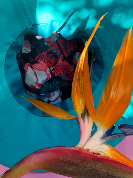 Bucket Hat in Turquoise