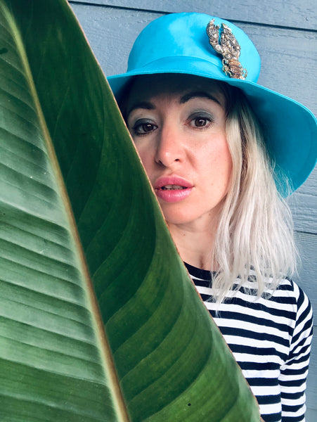 Bucket Hat in Turquoise