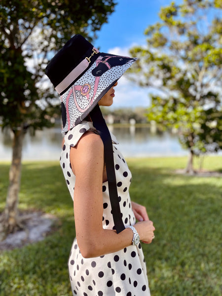 Derby Hat with Custom Print