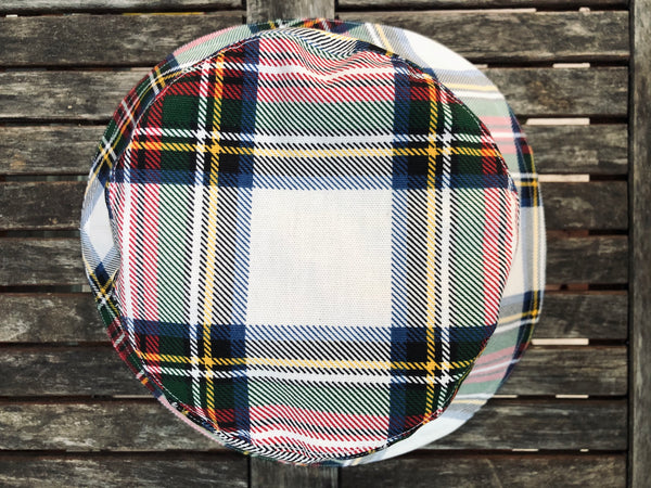 Bucket Hat with Colorful Plaids